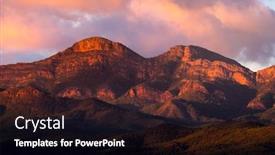  Presentation with australia - PPT theme featuring flinders-ranges-south-australia background and a black colored foreground