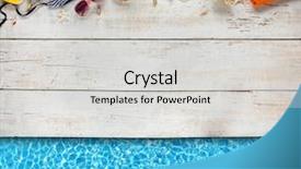  Presentation with image resolution - Audience pleasing slide deck consisting of flip - beach accessories placed on white backdrop and a light gray colored foreground