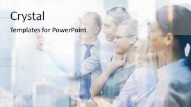  Presentation with discussion board - Cool new presentation design with flip board having discussion backdrop and a white colored foreground