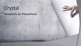  Presentation with page flip - PPT layouts featuring flip book pages - human hand turning white blank background and a  colored foreground