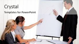  Presentation with education training - Colorful PPT theme enhanced with flip chart - education for staff training backdrop and a cream colored foreground