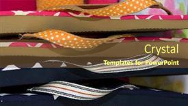  Presentation with hat and flip flop - Colorful presentation theme enhanced with flip-flops-and-towels and a tawny brown colored foreground