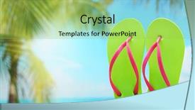  Presentation with sand - Beautiful slide deck featuring preparation tartlets with liver paste ricotta and lettuce on a wooden table backdrop and a dark gray colored foreground