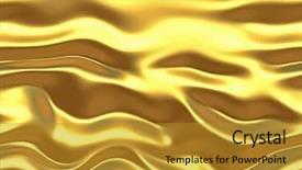  Presentation with liquid - Presentation design enhanced with indian culture - asian farmer talking in his background and a yellow colored foreground