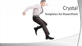  Presentation with ethnies jumping up in the air - Audience pleasing presentation consisting of float - full length profile shot backdrop and a white colored foreground