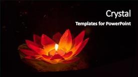  Presentation with water management resourse - Amazing presentation theme having floating paper lanterns backdrop and a black colored foreground