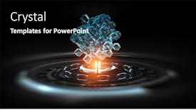  Presentation with shiny - Theme enhanced with floating-shiny-cube-network-mixed background and a black colored foreground