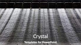  Presentation with dam - Cool new presentation with dam at night backdrop and a dark gray colored foreground