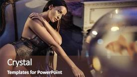  Presentation with flood - Presentation design consisting of flood images - fashion art image stunning brunette background and a tawny brown colored foreground