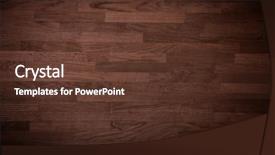  Presentation with texture - Slide set consisting of floor - grunge wooden texture may used background and a tawny brown colored foreground