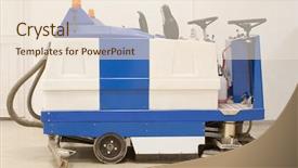  Presentation with shiny - Beautiful theme featuring floor buffing machine backdrop and a lemonade colored foreground