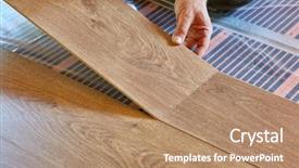  Presentation with electrical protection - Cool new presentation theme with floor electrical floor heating system backdrop and a coral colored foreground