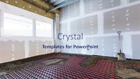  Presentation with interior design office - Beautiful slides featuring floor-heating-in-a-new backdrop and a sky blue colored foreground