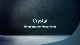  Presentation with concrete - Slide deck with floor in dark bluish background and a wine colored foreground