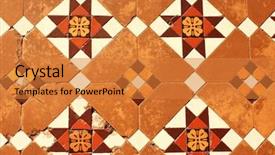  Presentation with shwedagon pagoda - PPT theme featuring floor in shwedagon zedi daw background and a gold colored foreground