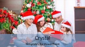  Presentation with baby tree - Amazing theme having floor near festive christmas backdrop and a  colored foreground