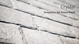  Presentation with tiles - Colorful presentation theme enhanced with floor-of-a-street backdrop and a light gray colored foreground