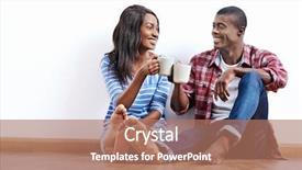  Presentation with mortgage - Colorful presentation design enhanced with floor of new home backdrop and a coral colored foreground