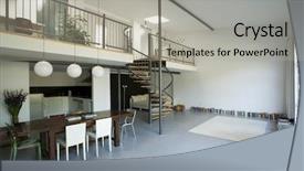  Presentation with floor plan - Presentation featuring floor plan - spacious apartment with mezzanine background and a light gray colored foreground