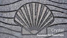  Presentation with sea floor - Beautiful PPT layouts featuring floor-sea-shell-sign backdrop and a gray colored foreground