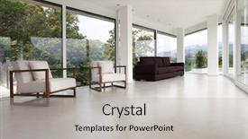  Presentation with interior - Amazing PPT layouts having floor tile - beautiful interior of a modern backdrop and a light gray colored foreground