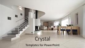  Presentation with apartment - Amazing slides having floor tile - new apartment large living room backdrop and a light gray colored foreground