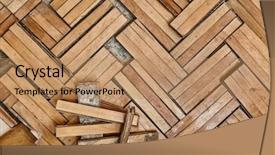  Presentation with flooring - Colorful PPT layouts enhanced with flooring from moisture and water backdrop and a coral colored foreground