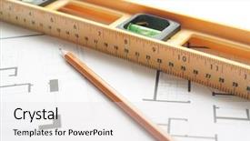  Presentation with compensation plan - Audience pleasing presentation theme consisting of floorplan - level and pen backdrop and a  colored foreground