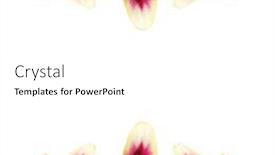  Presentation with frame pink - Slide deck consisting of floral frame made of pink and yellow liles background and a white colored foreground