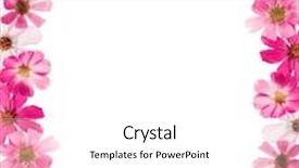  Presentation with floral - Slides enhanced with floral-frame-on-white-background background and a white colored foreground