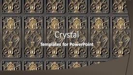  Presentation with tile - Cool new presentation with floral tile backdrop and a dark gray colored foreground