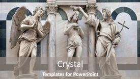  Presentation with baptism - Presentation theme consisting of florence-italy-january-09-2019 background and a gray colored foreground