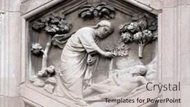  Presentation with creation - PPT layouts with florence-italy-january-09-2019 background and a light gray colored foreground