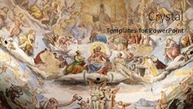  Presentation with last - Amazing PPT theme having florence-italy-january-09-2019 backdrop and a coral colored foreground