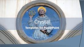  Presentation with arches - Colorful presentation theme enhanced with florence-italy-january-10-2019 backdrop and a teal colored foreground