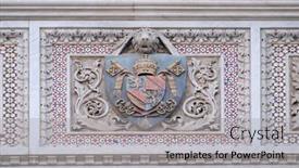  Presentation with coats - Slides enhanced with florence-italy-june-05-2015 background and a  colored foreground