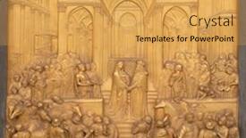  Presentation with solomon - Slides featuring florence-italy-june-05-baptistry background and a yellow colored foreground