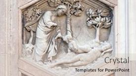  Presentation with creation - PPT layouts with florence-italy-june-05-creation background and a soft green colored foreground