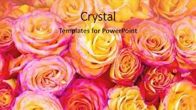  Presentation with beauty - Audience pleasing presentation consisting of flourish wedding - macro beauty background backdrop and a yellow colored foreground