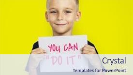  Presentation with successful plans - PPT layouts with picture of a romantic couple eating ice-cream in the park background and a lemonade colored foreground