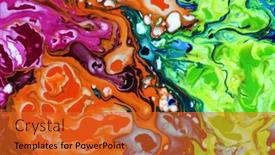  Presentation with marble - Slide deck featuring flow-marble-texture-abstract-color background and a gold colored foreground