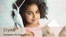  Presentation with alcohol cute - Slide deck enhanced with flower background slides - young cute girl background and a coral colored foreground