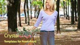  Presentation with safari park beautiful wildlife animal - Slides having flower fall - beautiful young woman on bike background and a tawny brown colored foreground