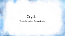  Presentation with flower border - Audience pleasing presentation theme consisting of flower frosting on a border backdrop and a white colored foreground