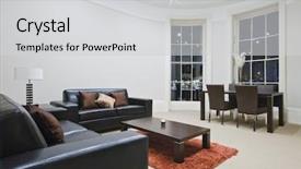  Presentation with living room - Cool new presentation with flower lamp shade - mint living room with large backdrop and a light gray colored foreground