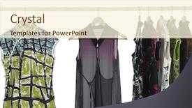  Presentation with choice - PPT layouts featuring flower pattertn - choice of casual cheongsam background and a cream colored foreground