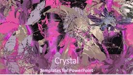  Presentation with black art - Audience pleasing slides consisting of flowergraphics - art graphic and watercolor autumn backdrop and a violet colored foreground