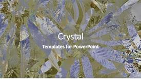  Presentation with black art - Audience pleasing theme consisting of flowergraphics - art graphic and watercolor autumn backdrop and a gray colored foreground