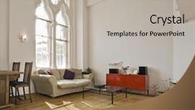  Presentation with gothic - Cool new slides with flowers coffee - high ceiling apartment with large backdrop and a light gray colored foreground