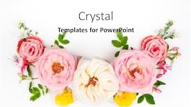  Presentation with leaves flat lay - Colorful presentation enhanced with flowers-composition-border-of-assorted backdrop and a white colored foreground